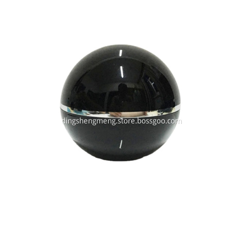 Sphere Cosmetic Plastic Cream Jar Dostosowany kolor